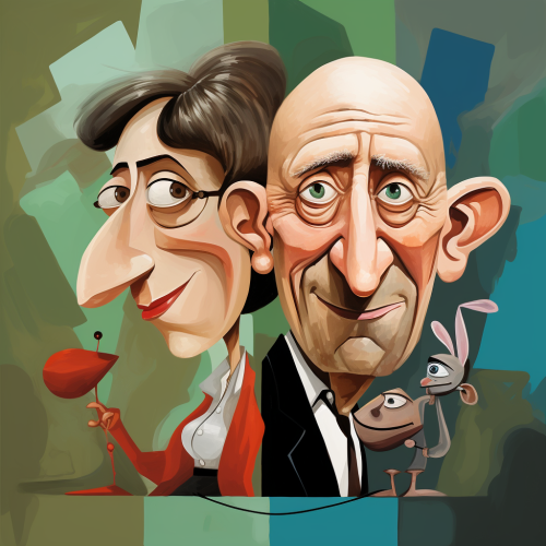 Custom Portraits of Einstein with Whimsical Elements