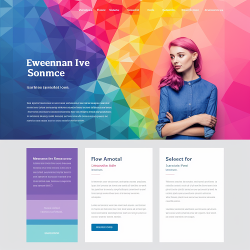 Rainbow Flag Electronic Newsletter Template Rainbow Flag Electronic Newsletter Template