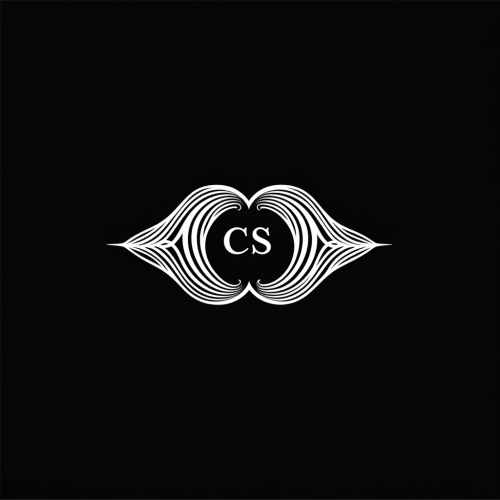 Elegant CS Real Estate Logo Emblem