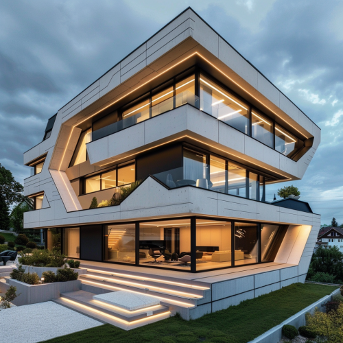 ultra elegant modern building architecture