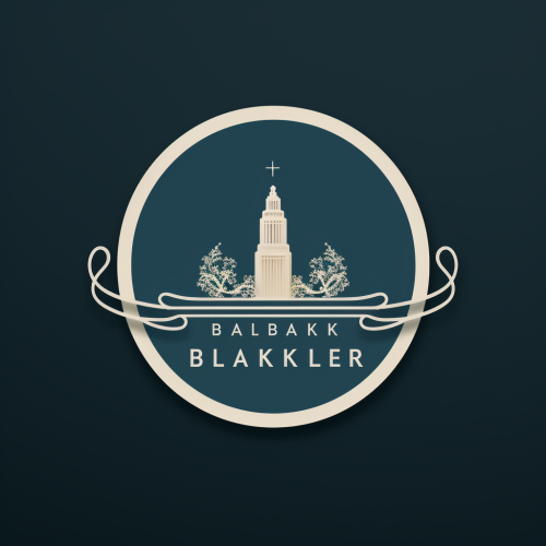 Elegant wedding photography logo