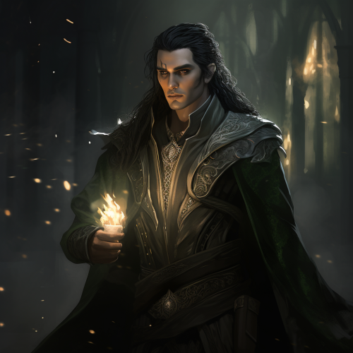 Elionar, the captivating mage