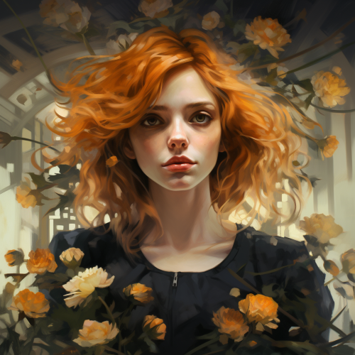 Emma teaching photography techniques outdoors