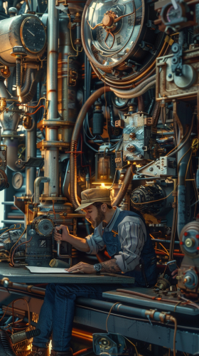 Engineers celebrating diversity and teamwork