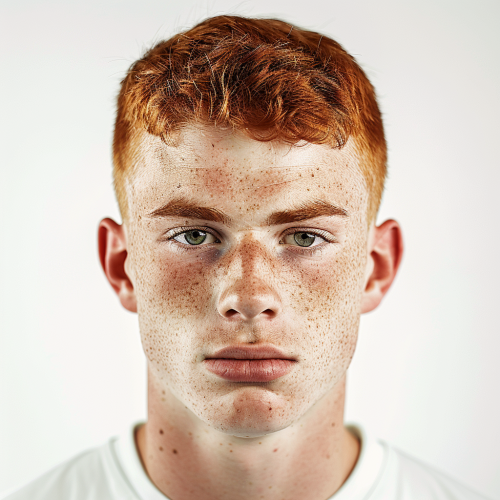 Young English Football Manager Portrait