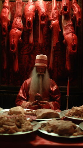 Captivating scene from movie