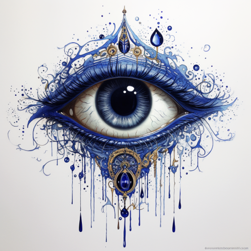 Evil eye protection symbol Evil eye protection symbol