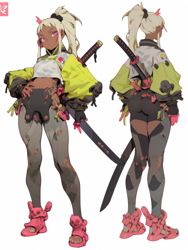 Die Antwoord x Senran Kagura Stylish Costume