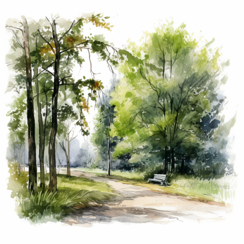 Sketch of an Overgrown Old Park