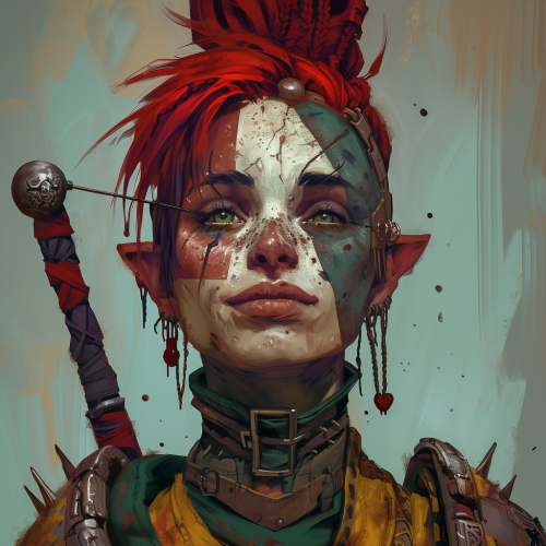 Comical Fantasy Sellsword Sketch