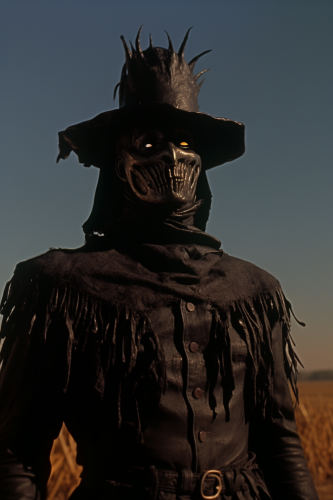 Sinister Batman Scarecrow in Fantasy Film