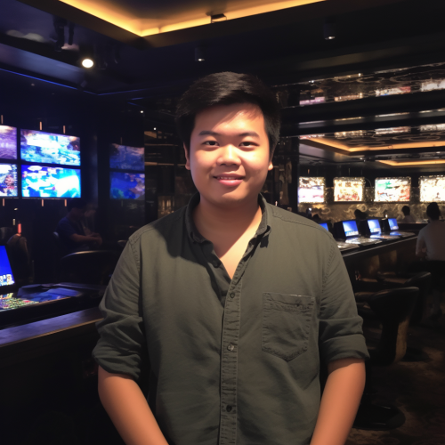 Chubby Chinese Boy Enjoying in KTV