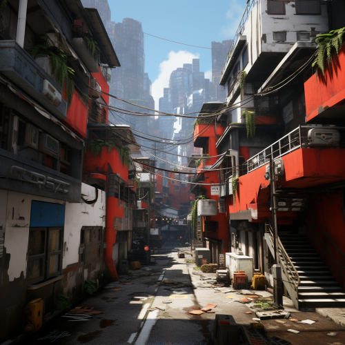 Spectacular Favela Environment Artwork Spectacular Favela Environment Artwork