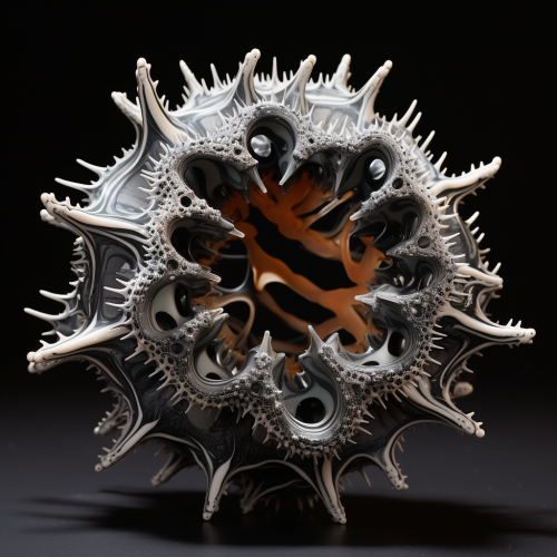 Fascinating ferrofluid skeleton in motion