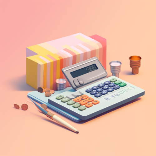 Illustration depicting financial management strategies