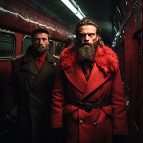 Fine art communist revolution documentary photo