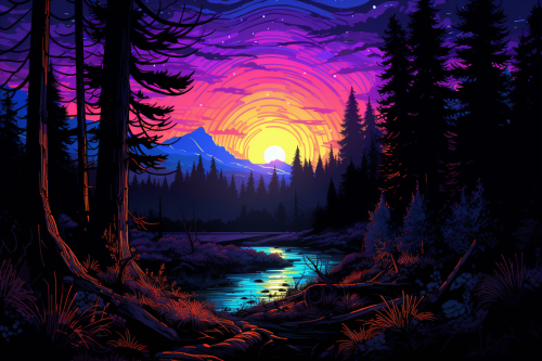 Firewatch-inspired intricate code wallpaper Firewatch-inspired intricate code wallpaper