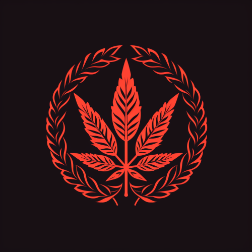 Minimalistic First Bud Round Logo