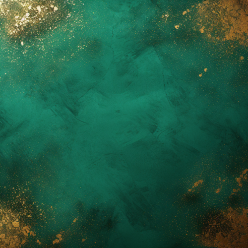 Vibrant emerald background with subtle gold glitter Vibrant emerald background with subtle gold glitter