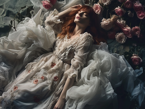 Florence Welch fashion shoot