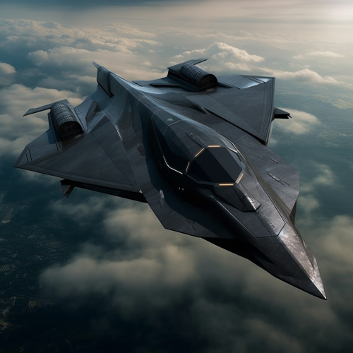 Flying Stealth Troop Transport Image