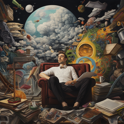 Image of a person leading a focused life Image of a person leading a focused life