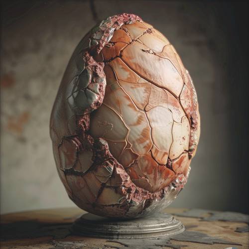 Hyperrealistic Forbidden Egg Person Egg