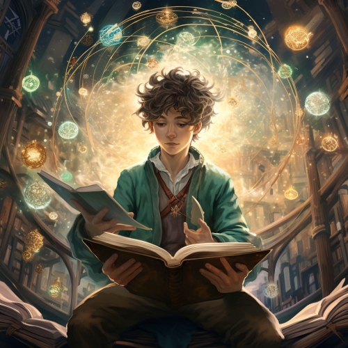 Ancient prophecies in the forgotten library