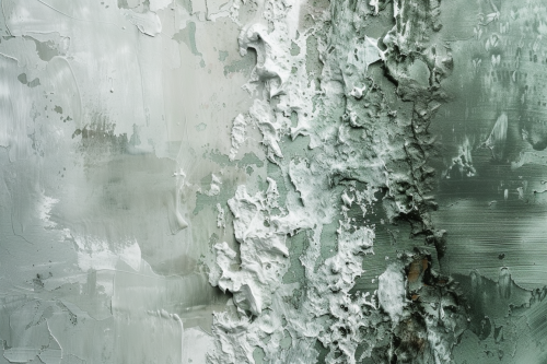 Abstract nature artwork with forrest theme