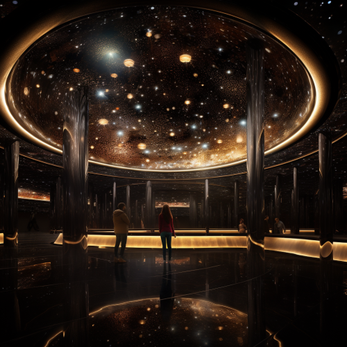 Representatives from countless worlds at the galactic forum