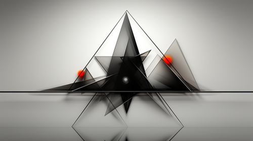 Elegant Fractal Geometry Artwork