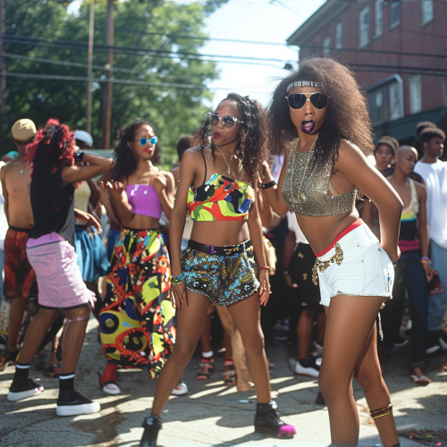 90s Freaknik ATL Style Photos