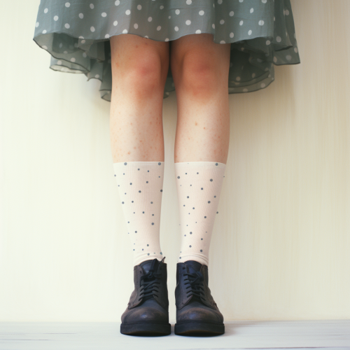 Freckled Hair Covered Leg