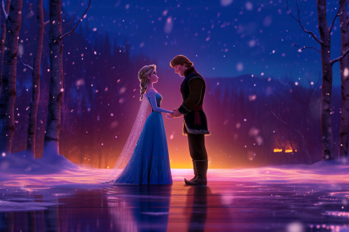 Frozen Pulp Fiction Style