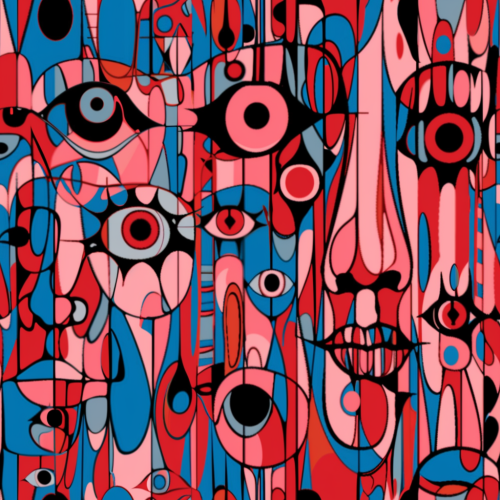 Funky Notebook Cover Pattern Design