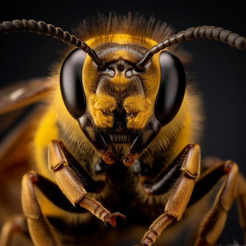 Cute Bee with Arms Crossed