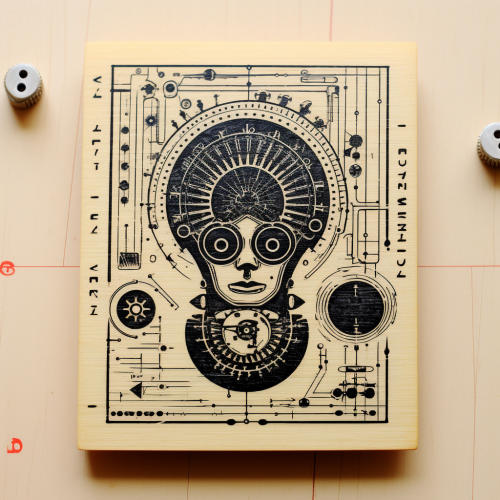 Futuristic Confirmed Rubber Stamp