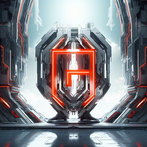 Futuristic Sport FR Monogram Design