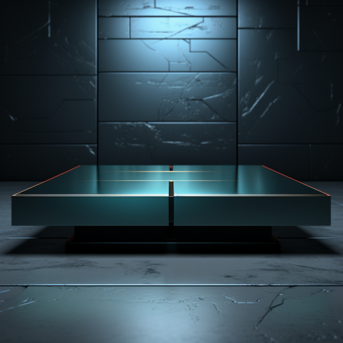 Highly detailed square metal plate