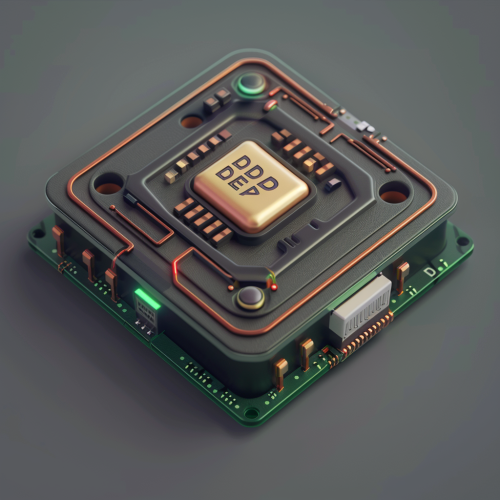 Depd futuristic technology chip