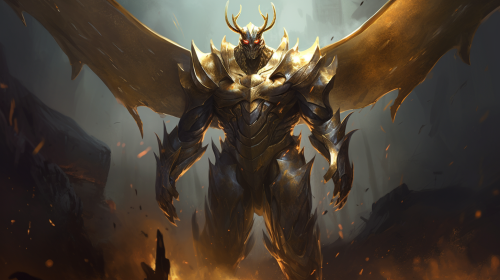 Galio, a powerful League of Legends character