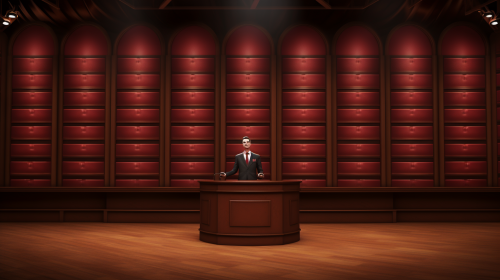 Game Show Wooden Cabinet Drawers