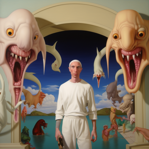 Gary Gensler in Hyperrealistic Demon-Like Appearance Gary Gensler in Hyperrealistic Demon-Like Appearance