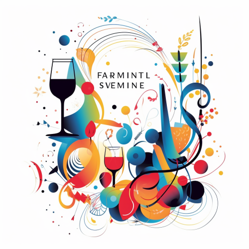 Beautiful Gastronomie and Wine Festival Poster