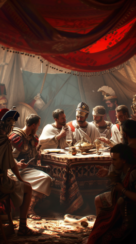 Generals in Hellenistic-Era Military Attire Generals in Hellenistic-Era Military Attire