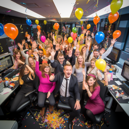 Happy German Callcenter Agents Birthday Party