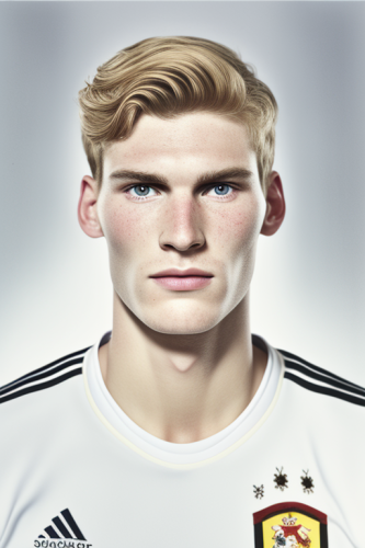 Portrait of a German Footballer