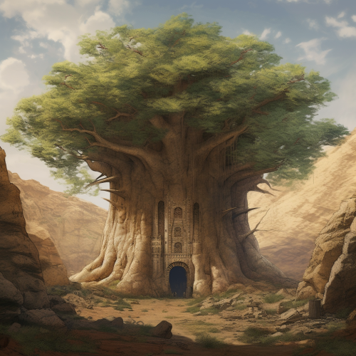 Beautiful Gharkad tree in nature