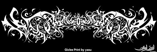 Giclee Print by Yasu Logo Tshirt Design