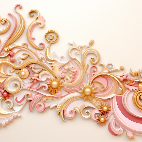 Gingerbread manufacture logo background element